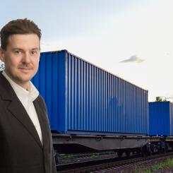 Theodor Andreasson, marknadschef på Nurminen Logistics. Bild: Nurminen Logistics