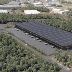 Tomten är en del av ett helt nyexploaterat område, där Nykvarns kommun nu successivt kommer att avyttra mark. Bild: Nordsten Developmen