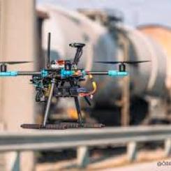 Ett europeiskt projekt testar AI-drönare i bangårdar. Foto: ÖBB