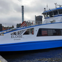 Styrsöbolaget tar färjetrafiken över Göta älv. Foto: Transdev