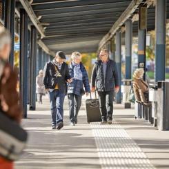 Många väljer att ta tåget och snabbtågen är i dag marknadsledande på flera långväga sträckor. Foto: Transportstyrelsen