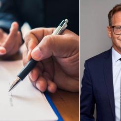 Bo Berndtsson uppmanar svenska företag att se över avtal inför nya amerikanska tullar. Foto: Setterwalls Advokatbyrå