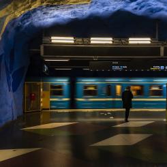 Stockholms tunnelbana får ny operatör från och med maj 2025. Arkivbild