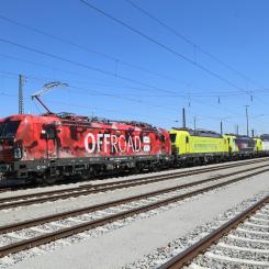 Genom att flytta en större del av transportsträckan till järnväg hoppas företagen i Europa kunna minska belastningen på vägnätet samtidigt som transporternas klimatpåverkan reduceras.   Foto: Tyska TX Logistik