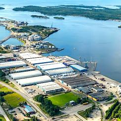 Umeå storsatsar på hamnen de närmaste åren. Foto: Umeå hamn