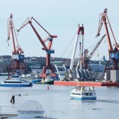 Göteborgs hamn. Foto: Dmitrii E./Unsplash