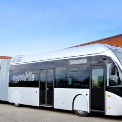 Van Hools längsta i Hamburg. Foto: Van Hool