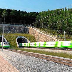 Västbanan är en delvis dubbelspårig tågförbindelse som byggs mellan Helsingfors och Åbo och som gör resorna mer tillförlitliga och erbjuder nya möjligheter till mobilitet, tillväxt och utveckling. Den nya banan medför en snabbare och smidigare förbindelse, men den för också alla orter längs banan närmare huvudstadsregionen och skapar ett arbetsmarknadsområde för 1,5 miljoner finländare i västra delen av södra Finland. Foto: Finlands Trafikverk - Väylävirasto