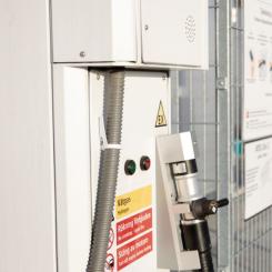 Tankstation för vätgas Borlänge. Foto Trafikverket