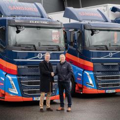 Sandahls Logistik tar ett kliv i arbetet att bli Sveriges största fossilfria transportföretag.  Foto: Sandahls Logistik