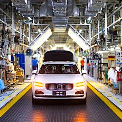 Volvo Cars fabrik i Kina. Foto: Volvo Cars