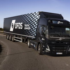 DFDS har nu lagt beställningar på totalt 225 elbilar hos Volvo. Logistic Division på DFDS.