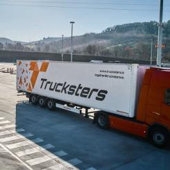 Volvo Group Venture Capital AB investerar i Trucksters som utvecklar stafett-transporter i Europa. Foto: Volvo
