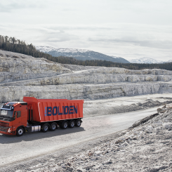 Projektet inleds 2023 med en test- och utvecklingsfas följt av implementering och helt autonom drift. Foto: Volvo