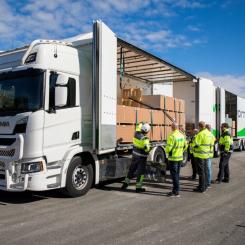 VR Transpoint och SSAB Europe är pionjärer i att planera och hantera logistikkedjor med målet att snabbt minska koldioxidutsläppen från transporter. Foto: VR Transpoint, kredit: Ville Rinne
