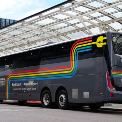 Om resultatet blir positivt kan fler långlinjer elektrifieras framöver. Foto: Vy