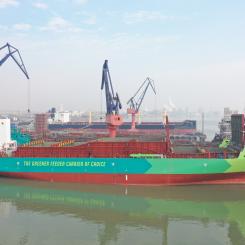 Trots engagemanget för grönt metanol finns utmaningar med tillgänglighet och distribution vid hamnar globalt. Foto: X-Press Feeders