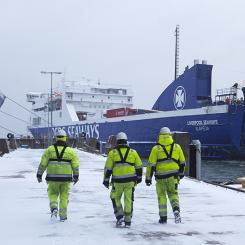 Stockholms Hamnar är viktiga transportnav. Foto: Stockholms Hamnar