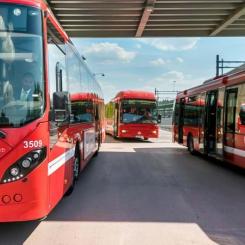 Nobina är ett av Nordens största kollektivtrafikföretag med 12 000 anställda i fyra länder. Foto: Nobina