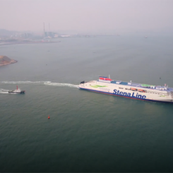 Stena Estelle är det hittills största E-Flexer-fartyget i Stenas flotta. Foto: Stena