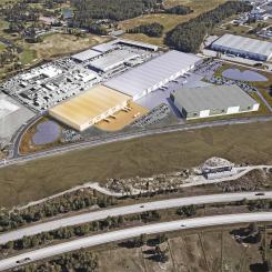 Fastigheten i Brunna Logistikpark utökas med en yta på cirka 18 800 kvadratmeter. Foto: Logicenters